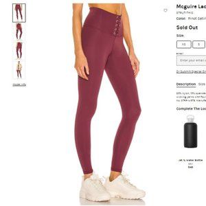 MCGUIRE LACE UP LEGGINGS STRUT-THIS